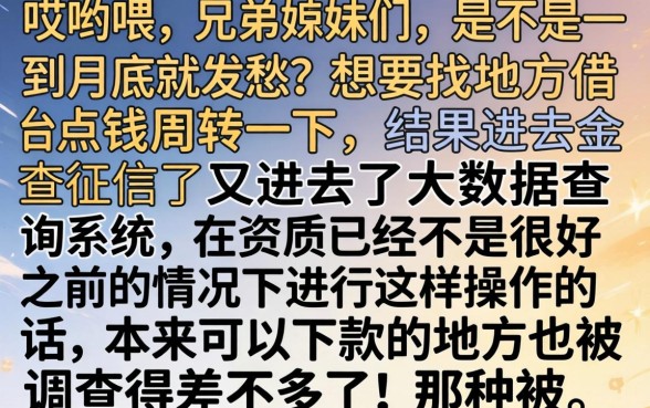 黑户好下的贷款口子，遴选五个无视逾期大数据花户黑户软件