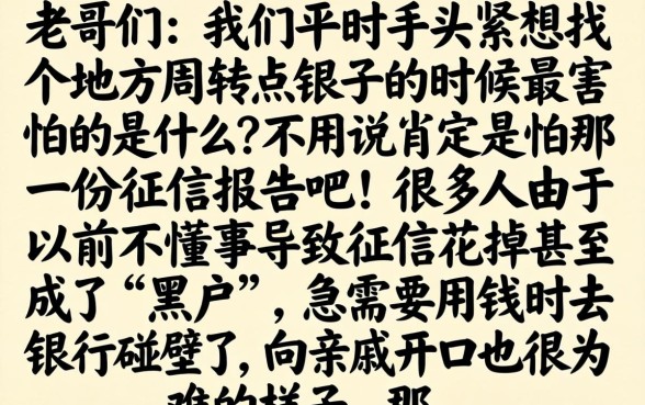 借钱应急不看征信吗，深入剖析五个无视黑户下款的口子