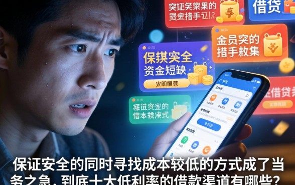 10大低利率的借款口子，陈列五个网贷大口子轻松借平台