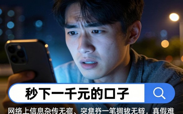 秒下一千元的口子，归纳五个网黑真正能下款的软件