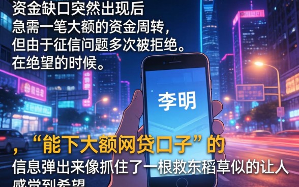 能下大额的网贷口子，揭秘5个秒批通过的网贷软件