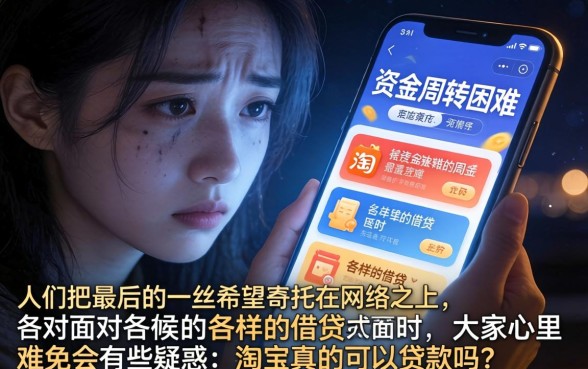 有淘宝能下的口子，细致阐述五个黑征信也能贷款的网贷口子