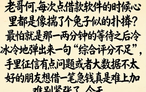 借款百分百过的口子，条列五个真正无视逾期大数据的网贷口子