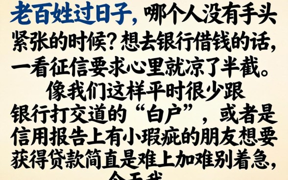 白户必下款的口子，详细阐述5个手机和身份证快速借钱平台