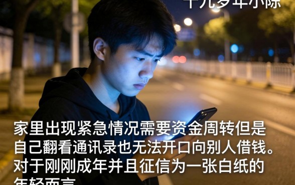 19岁小额借钱急用，胪列5个审贷口子审核加快的平台