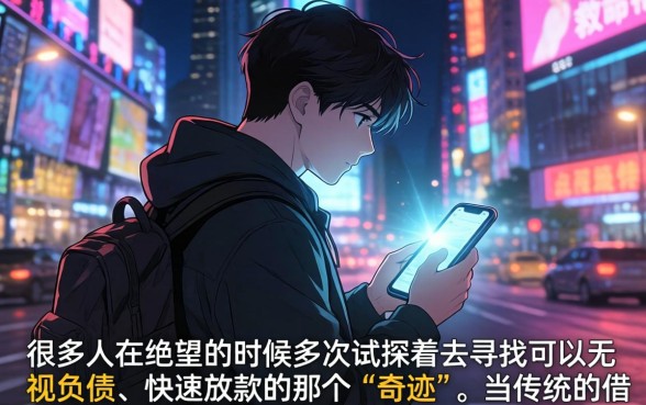 负债高能下的口子，规整5个手机和身份证快速借钱app