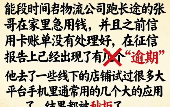 逾期中秒下的口子，陈列5个网贷无视不查征信app