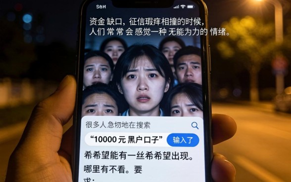 1000元黑户口子，热忱推荐5个真正无视风控黑白的网贷口子