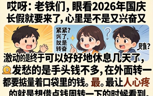 2026国庆借款口子，汇整5个5000块贷款秒下平台