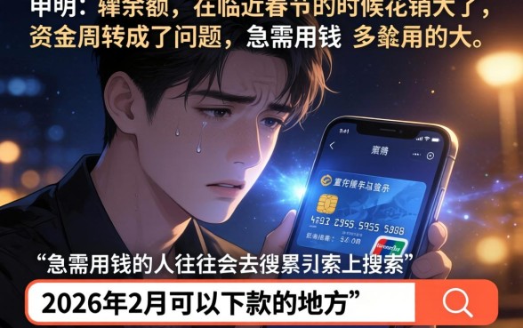 2026年2月能下款的口子，揭秘五个不查征信好下款的网贷软件