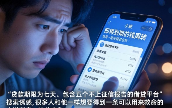 贷款时间7天的口子，概览五个不上征信报告的贷款平台