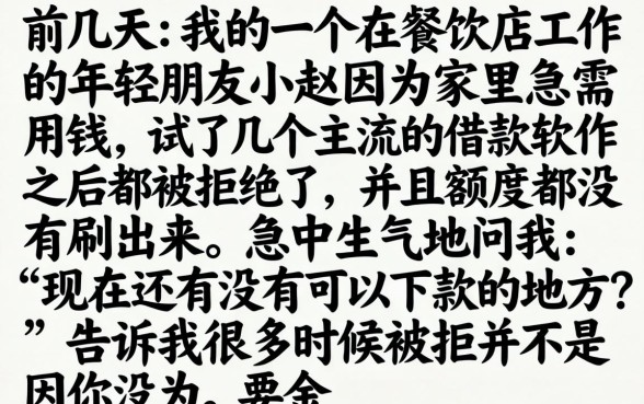 有可以下款的口子吗，归集5个借钱平台不看综合评估的app