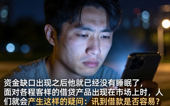 讯到借款容易通过吗，详尽说明5个7月能贷款的app