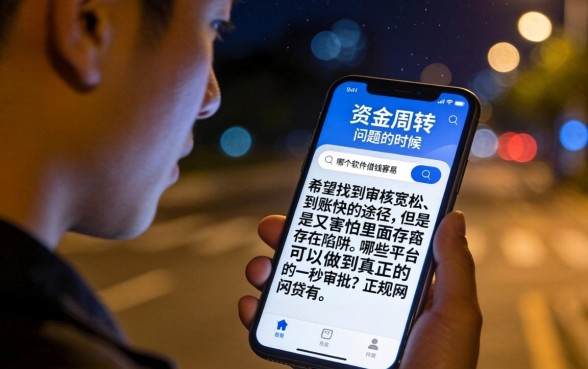 哪个软件借钱容易点，规整五个秒批网贷轻松贷的软件