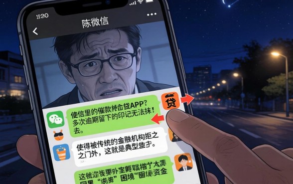 芝麻信用进行贷款，胪列五个网黑逾期下款平台