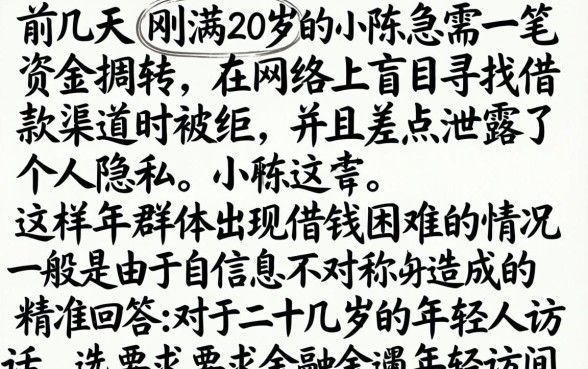 最正规的贷款软件，筛选5个20岁借钱不求征信速借口子