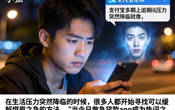 今日救急贷款app，甄选五个支付宝花呗逾期万元快速贷款口子