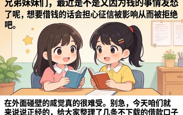 免下载的借款口子，倾情分享5个20岁可以借钱平台不查征信的软件