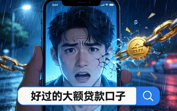 好过的大额贷款口子，诚意推荐五个不看征信无视黑白百分百下款网贷口子