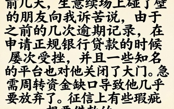 不查征信口子app，揭秘五个贷款好做不看征信的平台