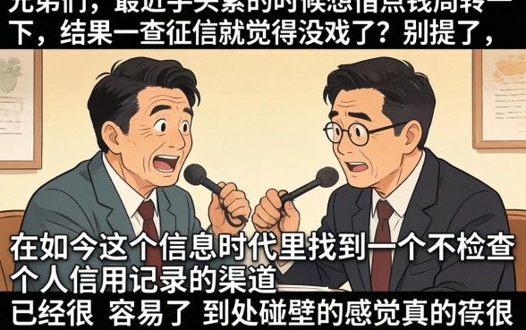 黑户能下的口子百度，整理5个真正不查征信的贷款软件