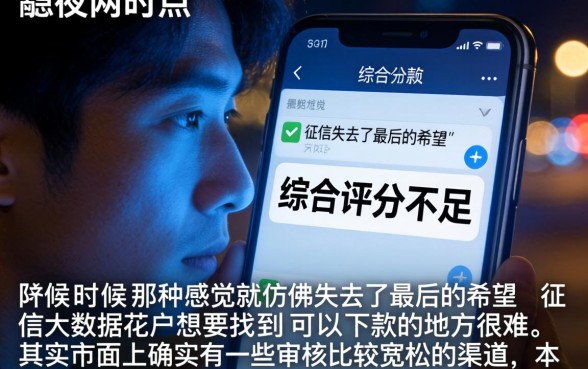 5个无视黑名单口子，罗列五个新号易贷速审秒下款软件