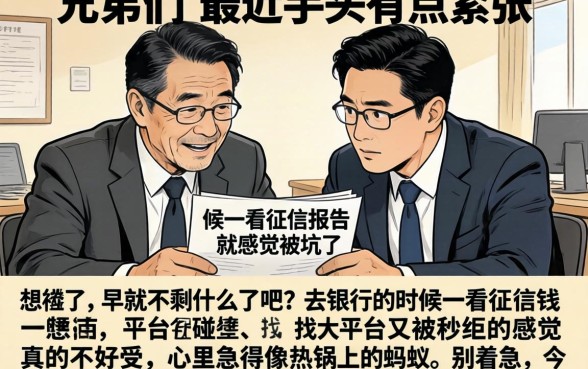 黑花了分期借款口子，鼎力推荐5个征信花了能网贷的平台