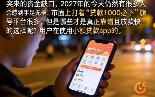贷款1000必下，详尽说明五个比较好的小额贷款app