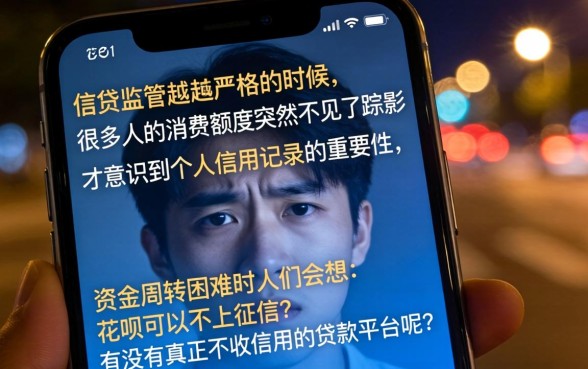 花呗不上征信行吗，汇整五个贷款不上诚信平台的平台