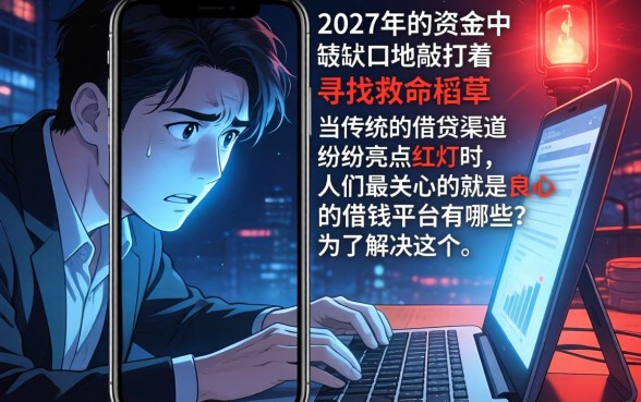 良心借钱平台有哪些，概括五个无视风控不看征信的网贷