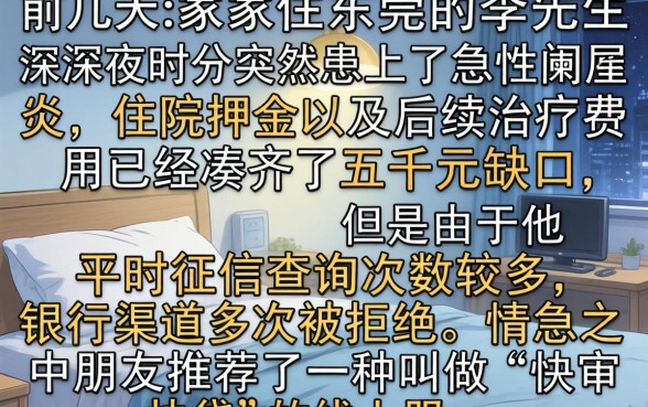 贷款的口子容易下款的，归集5个急用钱5000快审快贷无需征信平台
