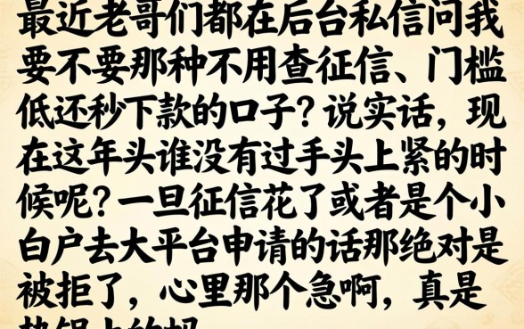 堤坝下面排灌的口子，精选5个不看征信无视黑白百分百下款口子