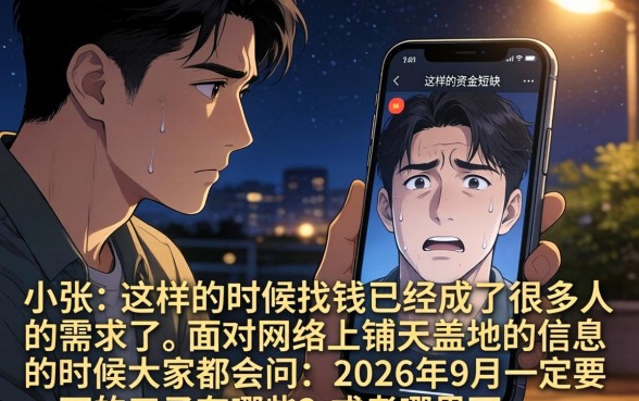 2026年9月必下的口子，精选五个比较靠谱的借钱平台