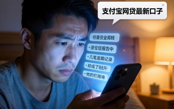 支付宝网贷最新口子，理出5个征信瑕疵也能借网贷轻松下款的口子