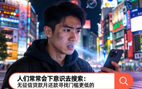 不上征信的贷款月还，汇总5个秒批无面签贷款软件