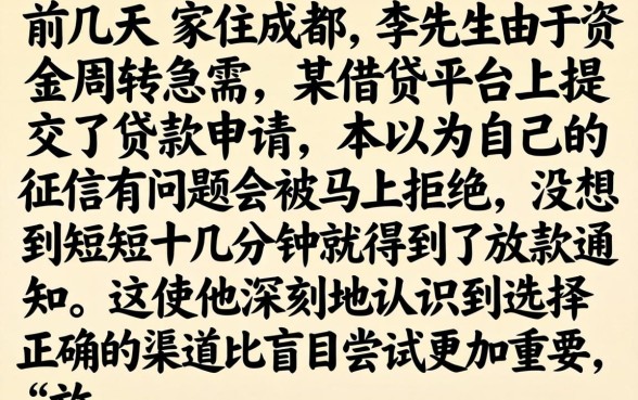 最近网黑放水口子，汇整5个审贷口子审核加快的平台
