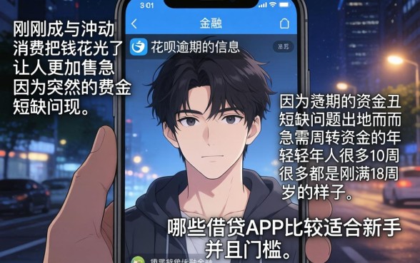 18周岁可以用的借贷APP，整理五个支付宝花呗逾期万元快速贷款平台