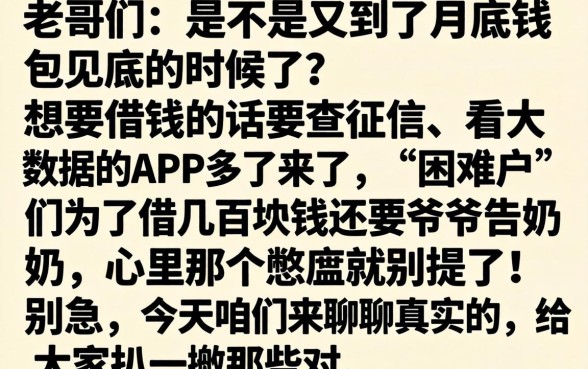 十分钟能下款的口子，胪列5个双黑户必下款的口子