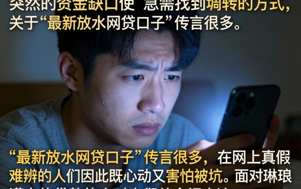 最新放水网贷口子，筛选5个手机身份证秒借现金的软件