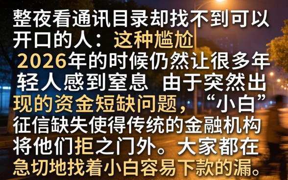 小白容易下款的口子，整合5个值得信赖的借钱口子