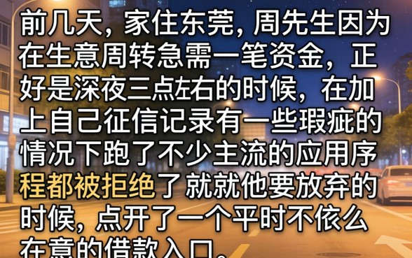 半夜能下的黑户口子，精选5个分期有额度的网贷平台