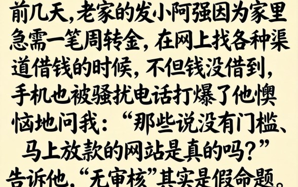 无审核的网贷有哪些，详细阐述五个急用不求评分快借无忧的平台