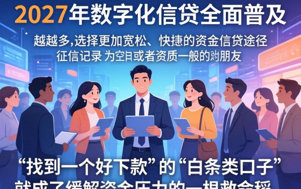 白条类口子好下款的，详尽说明五个轻松借款无征信记录的平台