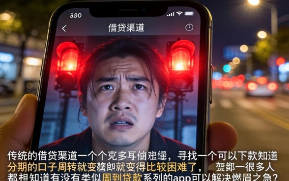 可以下款分期的口子，甄选五个周周到贷款相同系列的app