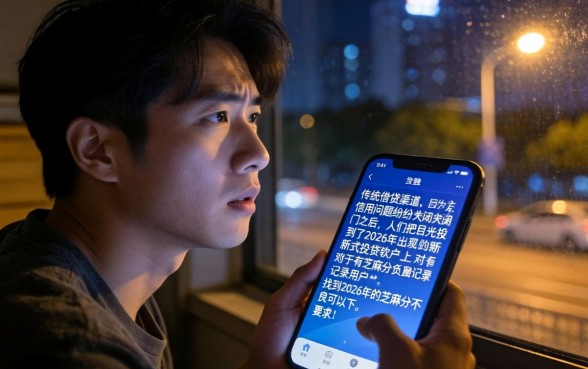 2026借贷软件，汇整五个芝麻分负面借款的软件