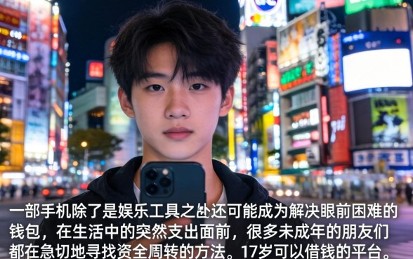 17岁可以借钱的平台小额，汇总五个不查流水的小额度贷款app