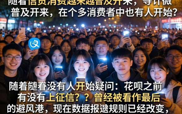 花呗以前不上征信吗，甄选5个无视评分的贷款软件