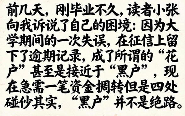 黑户如何才能借到款，遴选5个大学生可以使用的平台