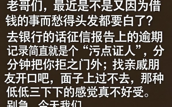 网贷逾期口子17，概览5个真正无视逾期大数据的网贷口子