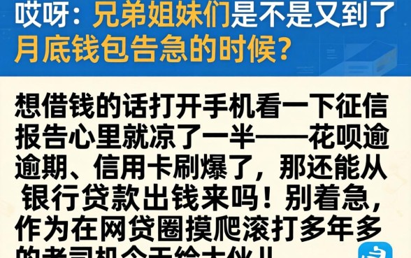 2026年小额贷款必下的口子，详细阐述5个高炮能下款的软件